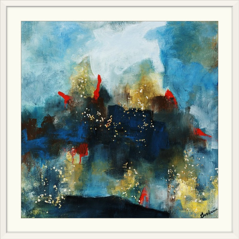 'Soft Edges by Jolene Goodwin Painting Print, 16" H x 16" W x 1.5" D, Canvas