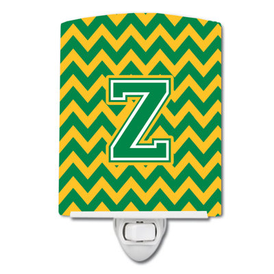 Chevron Ceramic Night Light