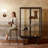 Black Solid Wood+Tempered Glass Display Cases-120927942