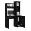 Bureau d'ordinateur avec huche Kincheloe-177154590
