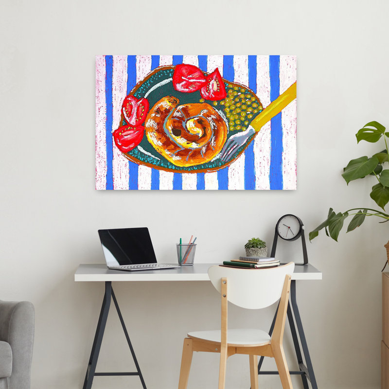 Art mural moderne contemporain, H 36 po x l 24 po