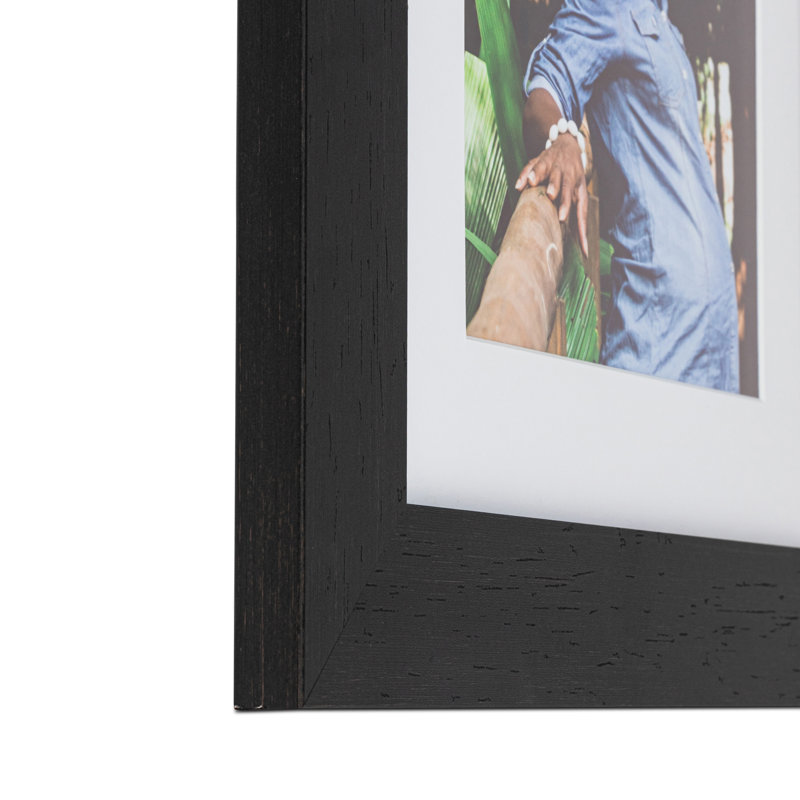 Fragoso Walnut Matte Picture Frame, 12" x 18"