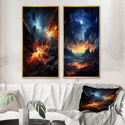Météores Stellar Collision "Météores Stellar Collision" 2 - pièces sur