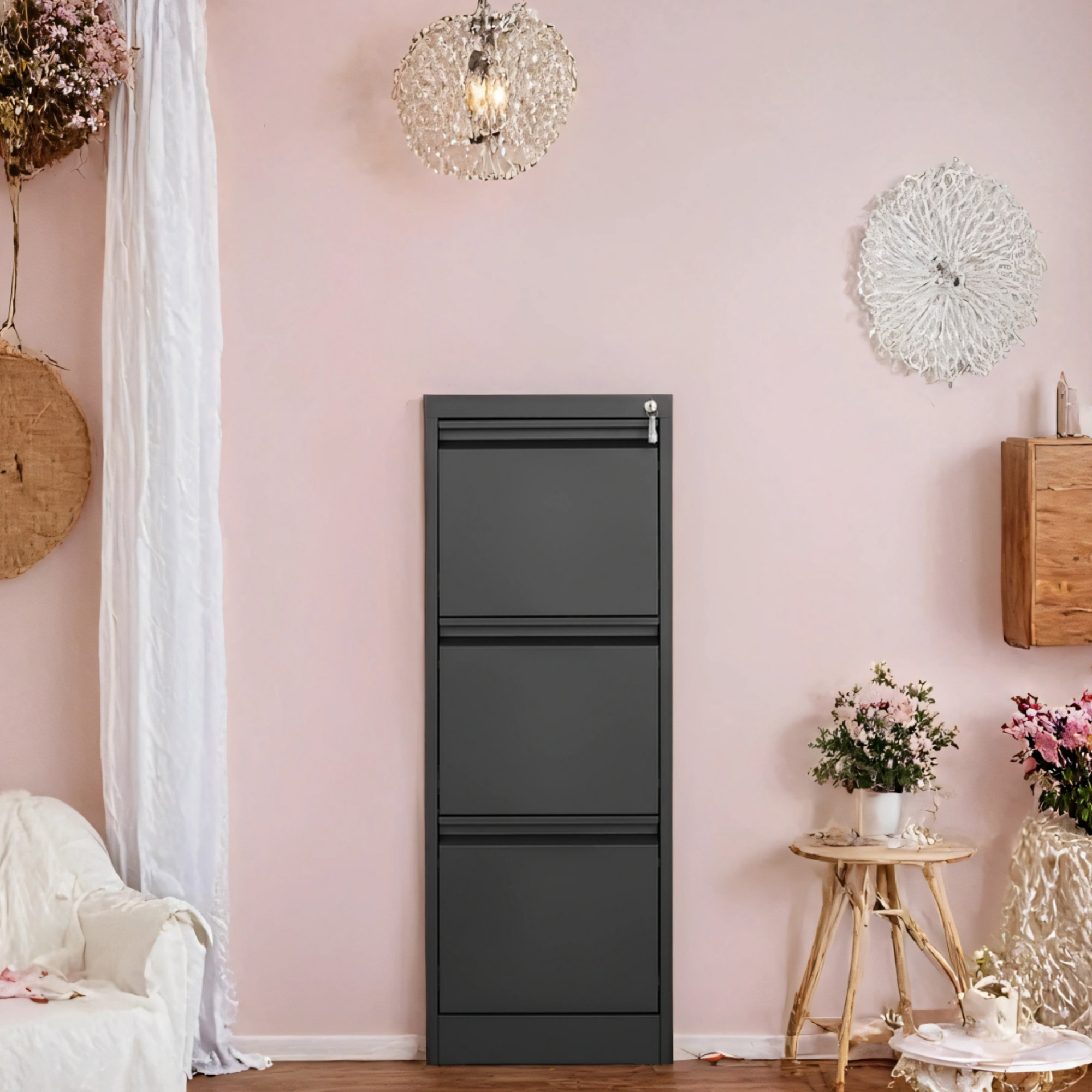 Inbox Zero File Cabinet With Locking Drawer | Wayfair