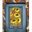 Cintre de porte en bois mason pot tournesol