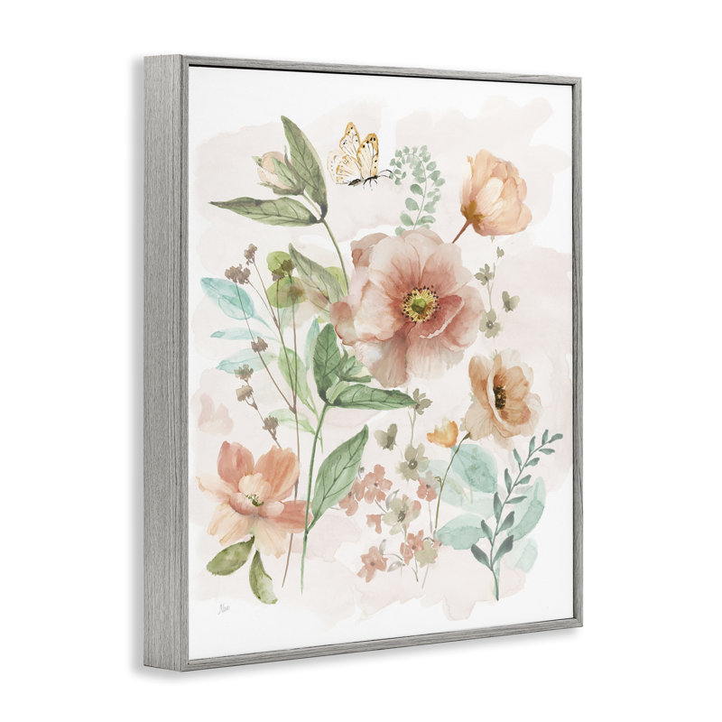 Wild Wild Spring Blooms, estampe numérique, design par Nan, H 30 po x l 24 po, Estampe numérique Farmhouse