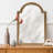 Hemanth Solid Wood Arch Wall Mirror