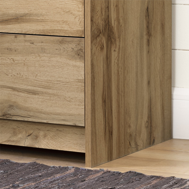 Commode 6 tiroirs Tassio, Nordik Oak