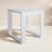 Dover Square Metal Outdoor Side Table , 19.5'' in. W 19.5'' in. D-283842279