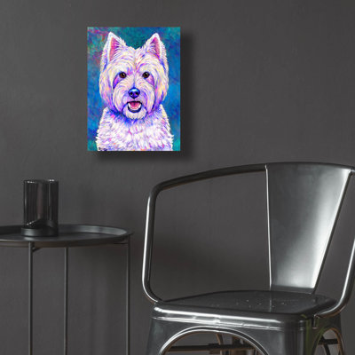 " West Highland White Terrier " by Rebecca Wang Art