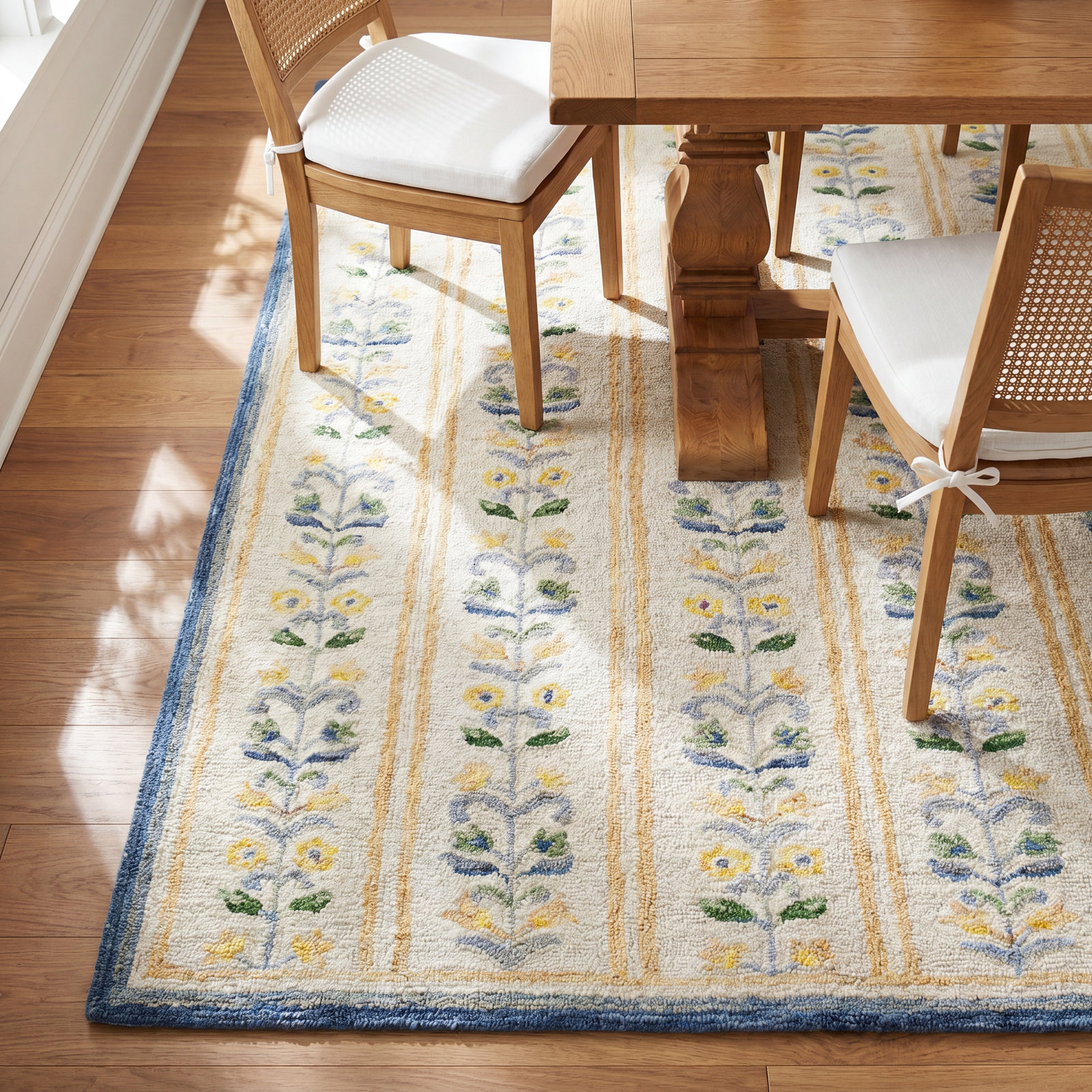 Manor Hand-Tufted Floral Rug, Rectangle 8' x 10'