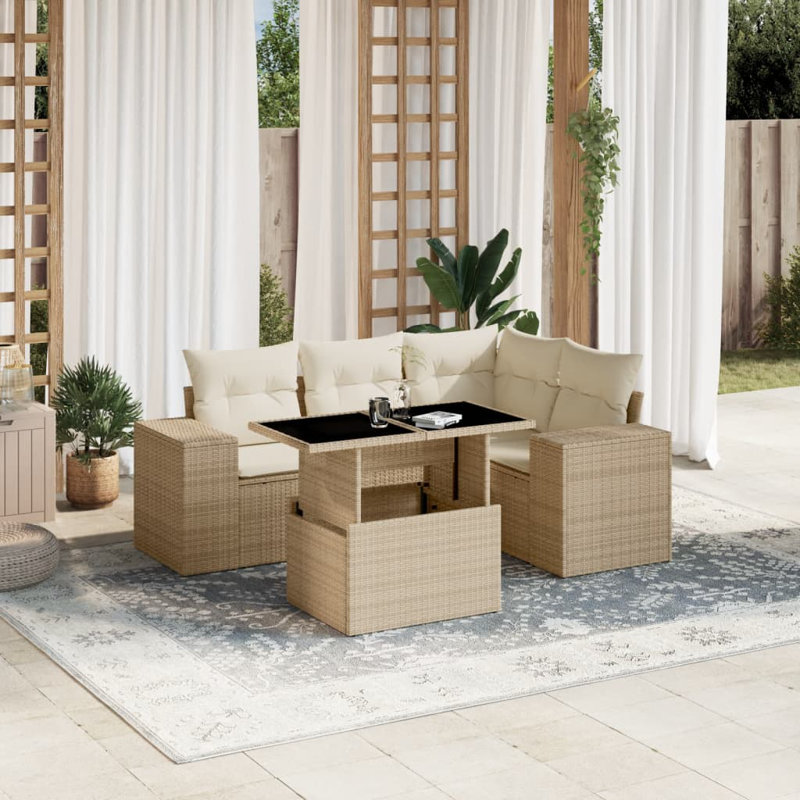 Ensemble de canapé de jardin Vidaxl