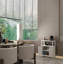 Armoire de rangement blanche en bambou à grande capacité pour salle de bain