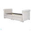 Twin Size Upholstered Daybed With Drawers, Wood Slat Support-966944571