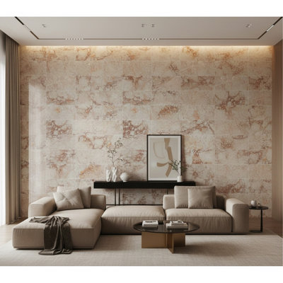 12x24 Pink natural marble polished tiles, natural stone, genuine marble, real marble, for wall and floor, 1 box 4 pcs