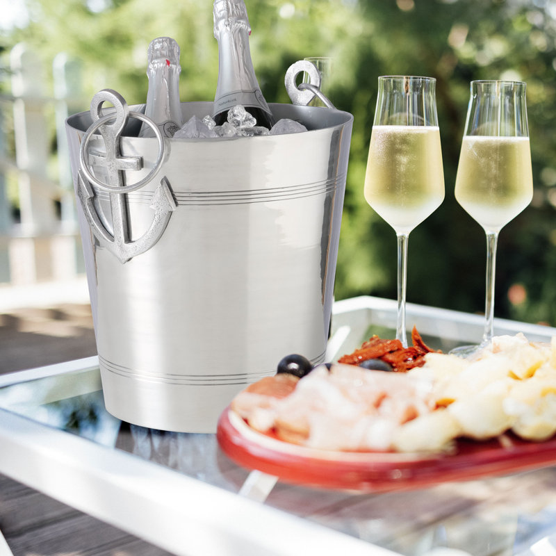 Seau à champagne en métal Assunta