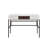 Verster Black Finish Writing Desk W/USB-1943938038