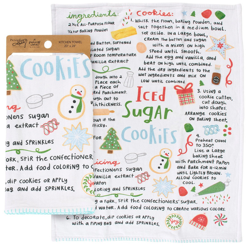  Serviette de cuisine Ice Sugar Cookies