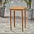 Outdoor Minimalist Acacia Wood Square Bar Table-195223434