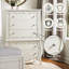 Commode ACME Edalene, blanc perle