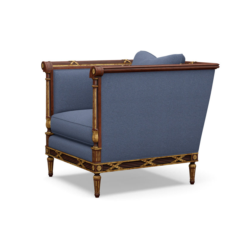 The Regent's Visit  Accent Chair, Page Snow (Performance fabric) 1355-91