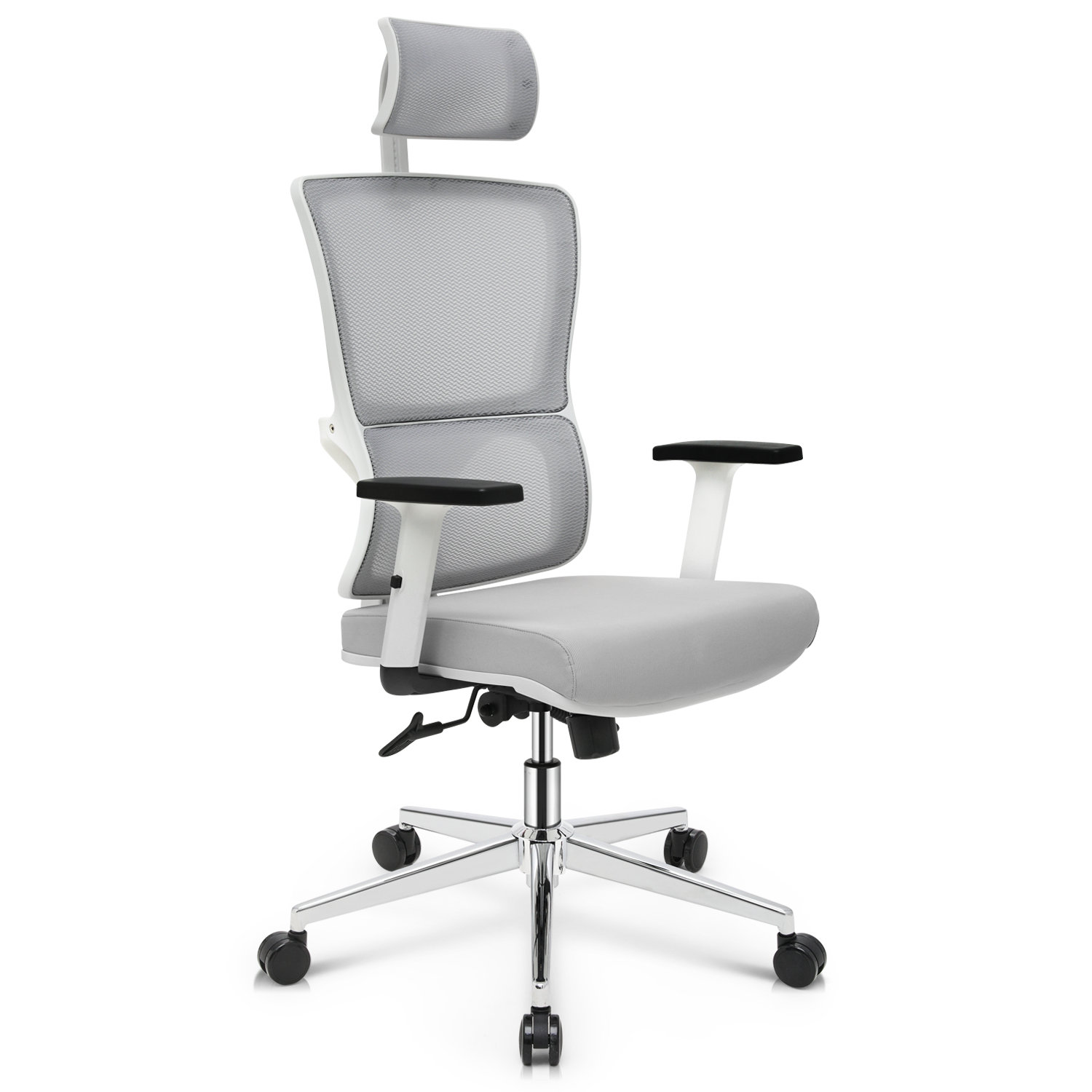 Inbox Zero Ergonomic Task Mesh Fabric Office Computer Chair with Flip