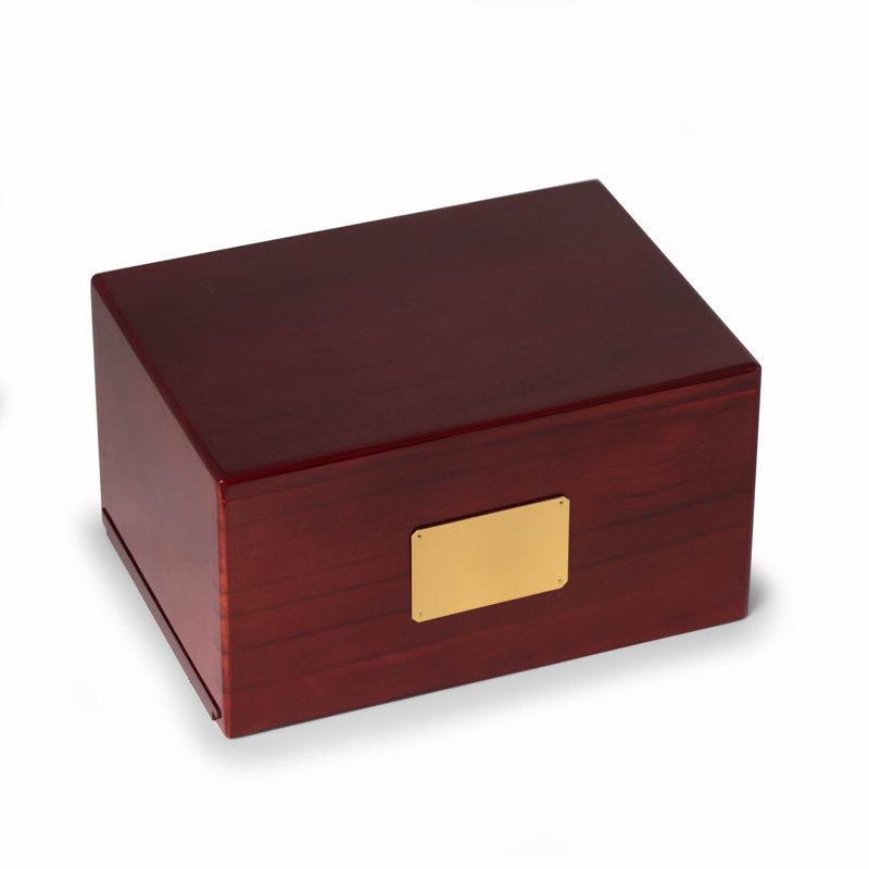 Handmade Lacquer Decorative Box, 3.5" H x 7" W x 4.5" D