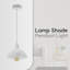 Gingras 2 - Light White Single Pendant-616861431-616861429