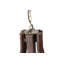 Lustre traditionnel en bois et métal-401039450