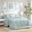 Ensemble de courtepointe brodée réversible en coton 4 pièces avec coussin décoratif très grand / très grand californien-136330828-136330829