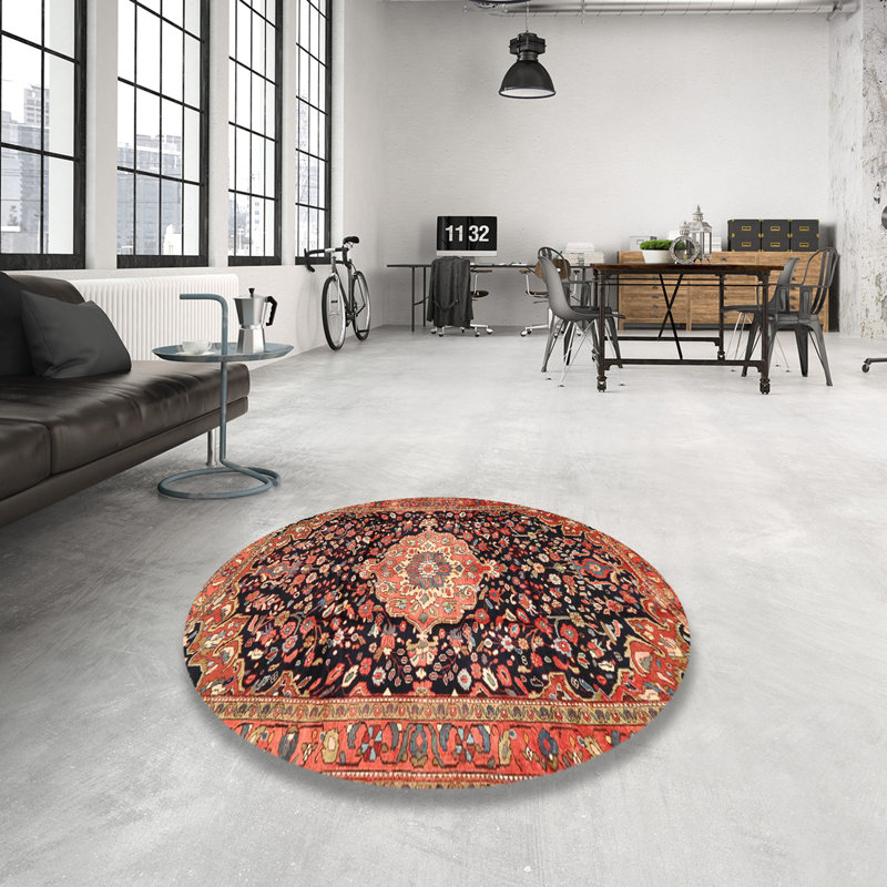 Oriental Indoor Rug, Round 8'