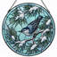 Vitrail Winter Bird ， 7,8H-1032576441