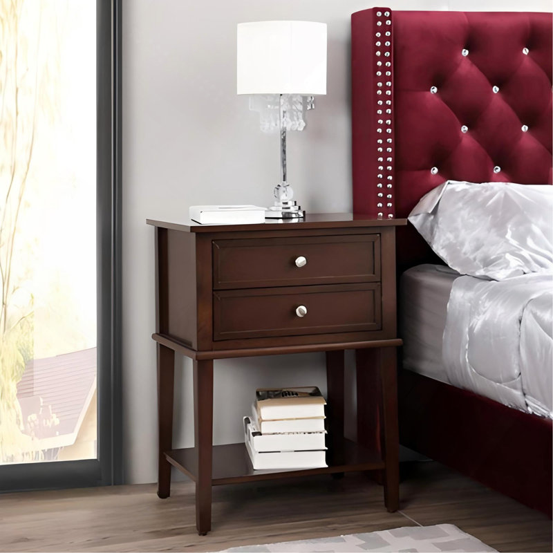 Newton G069-N Nightstand , Cappuccino, Cappuccino