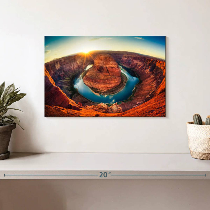Paysage d'Alvord Glen Canyon, H 8 po x l 12 po