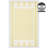  Ivin  Outdoor Rug Recycled Plastic Waterproof Patio - Yellow-965111023