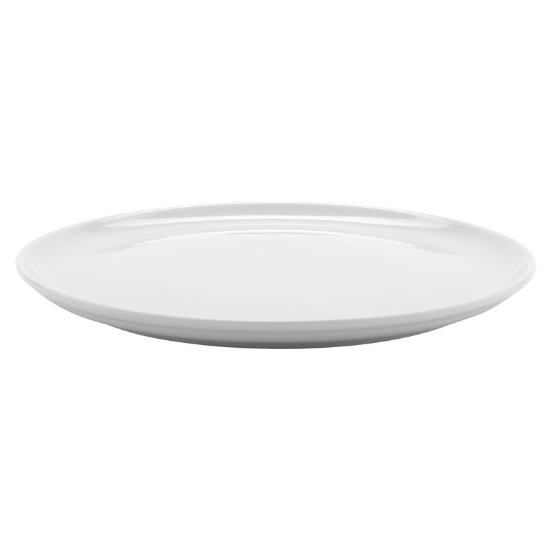 Corona - Coupe Plate Commercial Dishwasher Safe 9'' Porcelain Dinner Plate