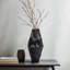 Vase en grès unique, bleu sarcelle, fantaisie, couleur unie, design texturé, pièce décorative parfaite-643816483-643816508