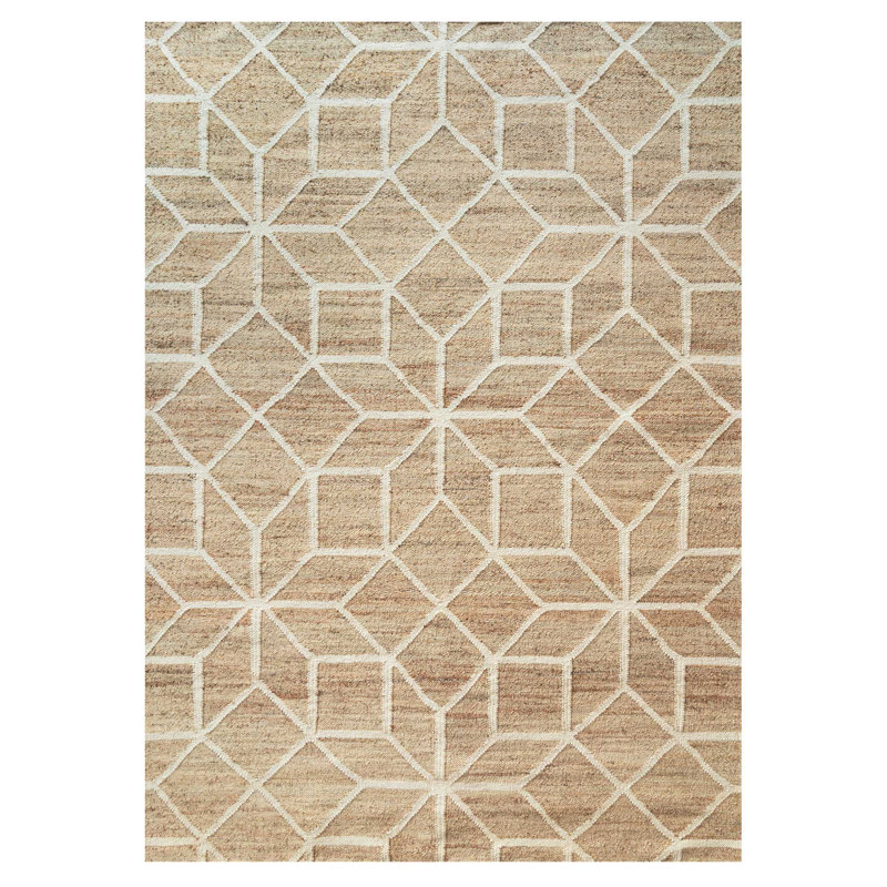 Soto Geometric Hand Woven Area Rug, Rectangle 190 x 280cm