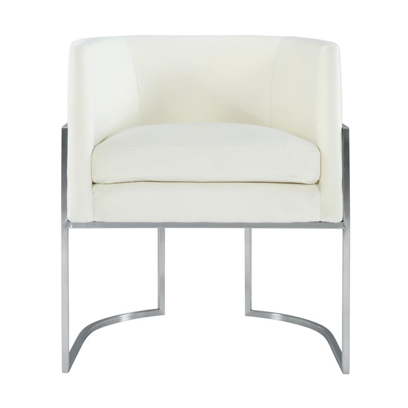 Chaise de salle à manger Ashley, Crème, crème