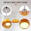 Vintage Orange Glass Pendant Light, Single Light Hanging Lamp For Kitchen Island Dining Room