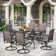 Alyah Rectangular 6 - Person 60.2" Long Dining Set