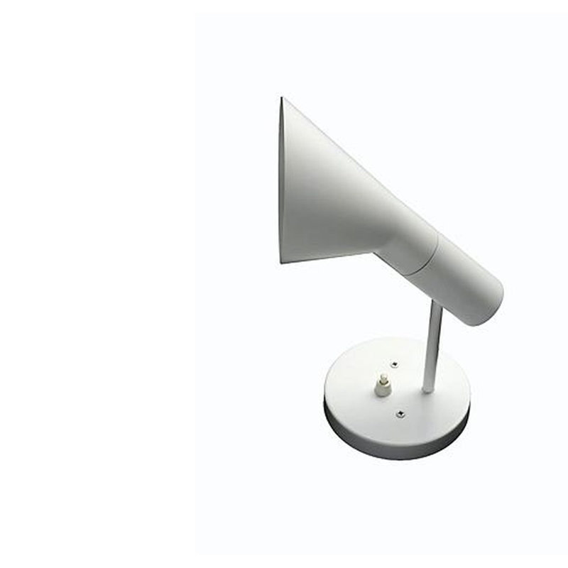 Appliquee à bras noir 1 lumières mid century modern Reuter, Blanc