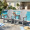 Chaise Adirondack d'extérieur pour 2 personnes