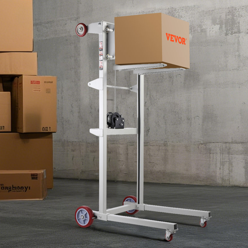Matériau du chariot élévateur à treuil Capacité de charge de 551 lb