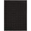 Tapis rectangulaire touffeté à motif géométrique noir-810564567