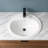 Topcraft Oval Drop-In Sink White