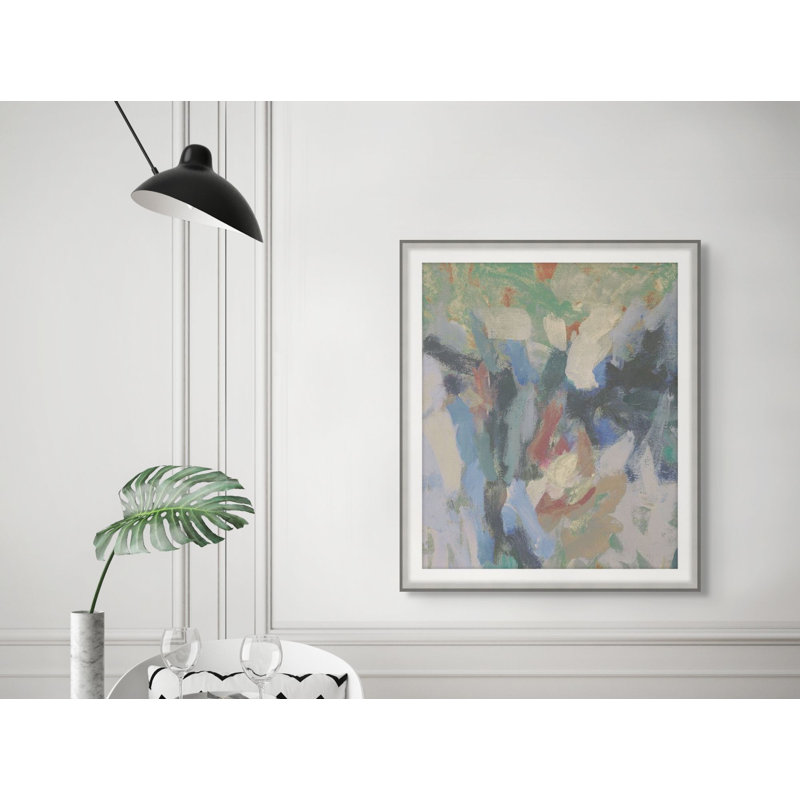 Abstract Print by Katie Willes, 46.75" H x 39.75" W