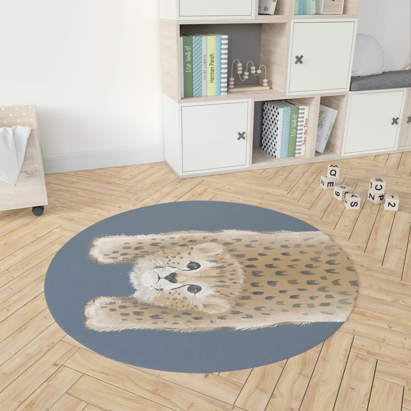 Tapis de jeu Lil Liling Leopard Kids, Ardoise