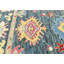 Tapis oriental transitionnel gris unique 8 x 10 One-of-a-Kind