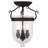 Pierrepont Glass Semi Flush Mount